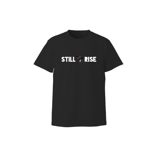 [受注販売]まめちゃん右肩Tシャツ(ブラック)